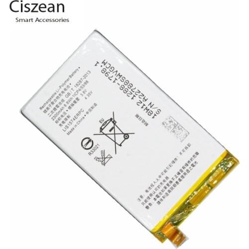 Ciszean 1x 2300mAh LIS1574ERPC Battery For Sony Xperia E4 E4G Dual E2104 E2105 E2114 E2115 E2124 E2003 E2006 E2053 E2033 E2043