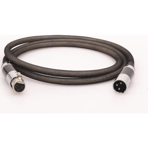 XY-001 HiFi hi-end Audiophile Audio Cable Wire AES EBU QED Silver Plated CANARE AES/EBU 110 Ohm Digital Signal Cable WBT solder