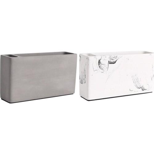 Paper Facial Tissue Box Cover Holder for Bathroom Vanity Countertops, Bedroom Dressers, Night Stands, Desks and Tables