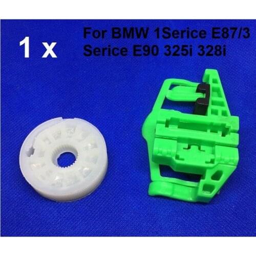 For BMW 1Serice E87/3 Serice E90 325i 328iWindow Regulator Repair Kit Rear Left
