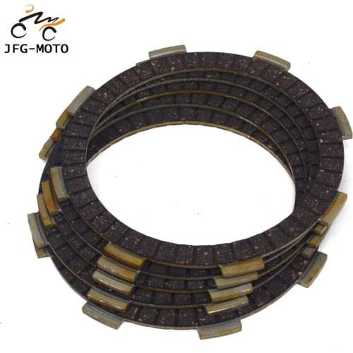 Motocycle Engine Clutch Plates Friction Disc For HONDA CR80R CR80RB CR85R CR85RB CB125S CBR125R CBR125RT CBR125RW XL125S CRF150F