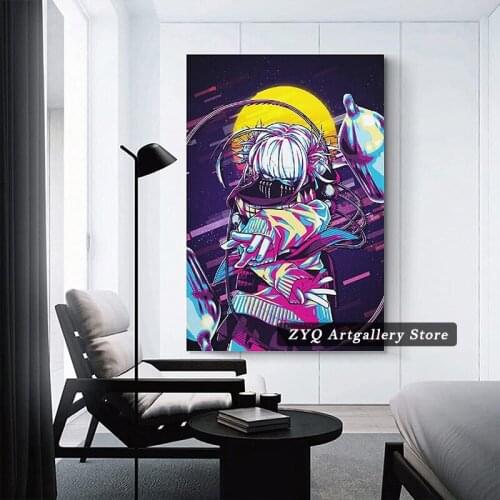 Himiko Toga My Hero Academia Anime Canvas Art Poster Canvas Print Artwork Modern Family Bedroom Decor Posters