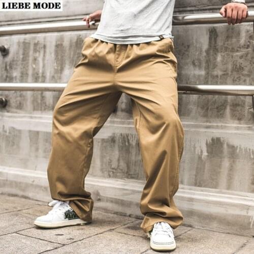 LIEBE MODE Men's Cargo Pants