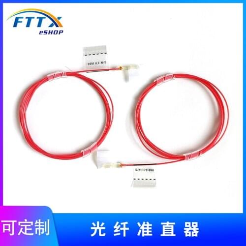 Polarization Maintaining Fiber Collimator Single Core Gold-plated Tube C G Lens Long-distance Microwave Light