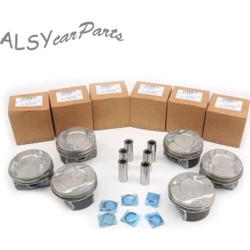 For Porsche Panamera 971 VW Touareg Audi A4 A5 A6 A7 Sportback A8 Q5 Q7 Q8 3.0TFSI 19MM Engine Pistons & Piston Rings Assembly