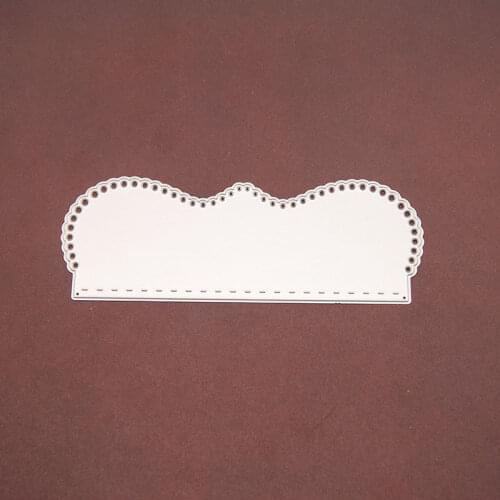 Cutting Dies Christmas Metal Cutting Dies Stencils Die Cut for DIY Scrapbooking Album Paper Card Embossing N17 Bracket Edge