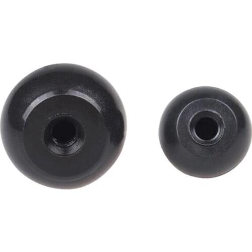 Round ball head handle round bakelite ball machine handle handle electric wood ball type knob hand wheel