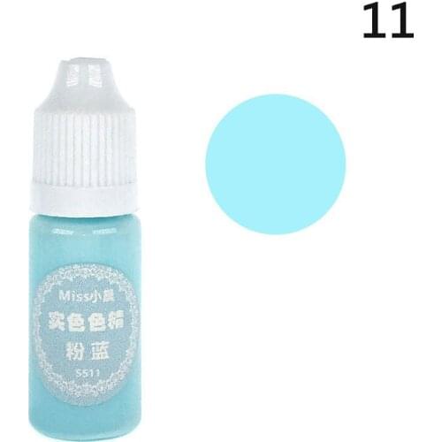 UV Resin Glue Pigment Color Liquid Dye Quick Drying For DIY Jewelry Making Crafts JS22