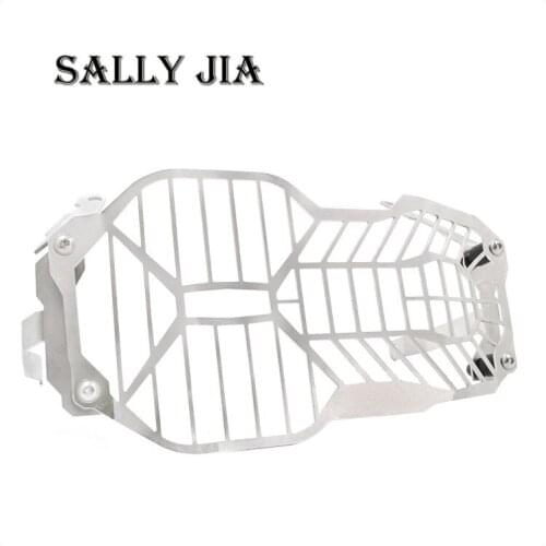 Motorcycle Front Headlight Protector Grill Guard Lense Cover Water Cooled Models For BMW R1200GS 2013-2017