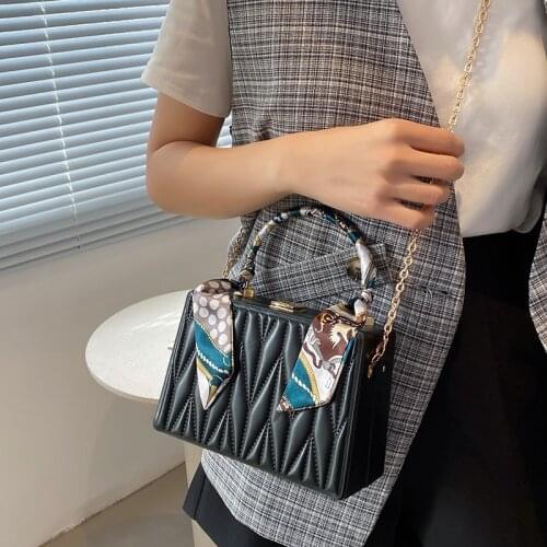 High Quality Women Chain Pu Leather Handbags Shoulder Bags Designer Ladies Small Travel Crossbody Bags for Women Messenger Bag