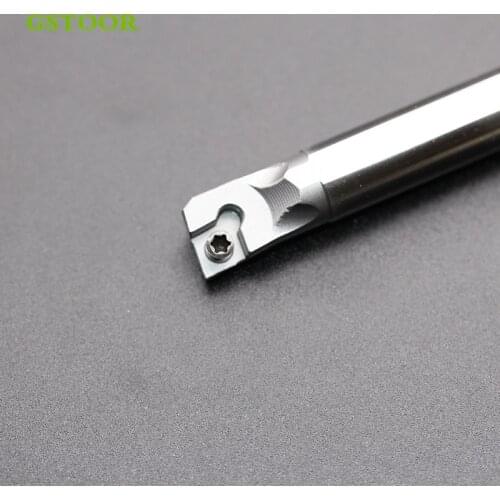 1PC C07K-SCLCR06 C08K-SCLCR06 Carbide Turning Tool Holder Diameter 7mm 8mm Long 125mm of machining lathe cutter without blade