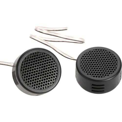 2Pcs 500W 4 Ohm High Frequency Super Power Loud Dome Speaker Tweeter For Car Stereo Flush/Surface Mount Small Car Audio