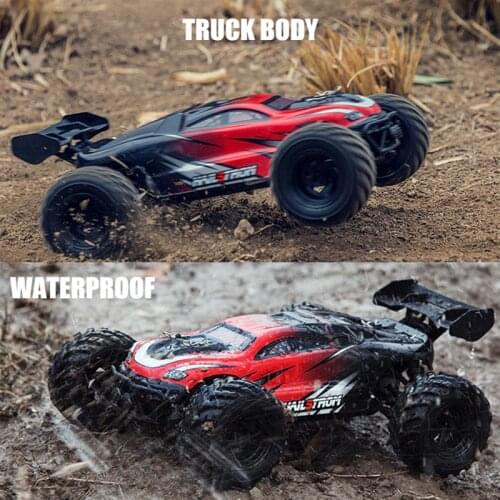 50km/h Bigfoot RC Truck 4x4 RC Climbing Cars Off-Road Waterproof Remote Control Cars RC Vehicle Toys For Children RC Trucks