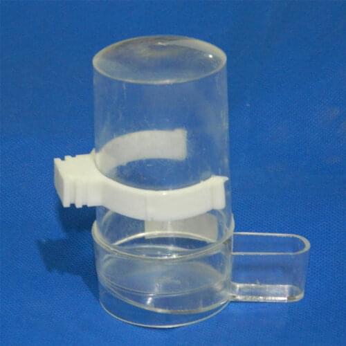 Free shipping 5pcs/lot Birds Automatic drinker water dispenser apparatus blanking feeders water bottle cup