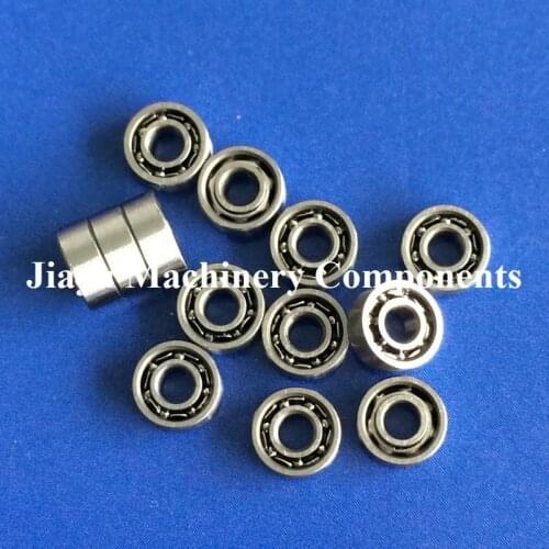 Free Shipping 50 PCS Open Type MR62 Bearings 2x6x2.5 mm Miniature Ball Bearings