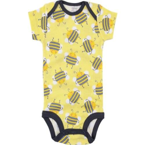 Baby Boy Girl Short Sleeve Karters Bodysuits Animal Jumpsuits Infant Cotton Clothing 3M-48M 5PCS/Lot