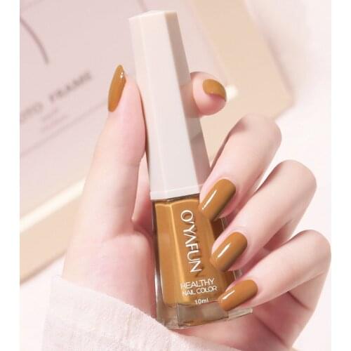 48 Colors Gel Nail Polish Free Baking Lasting Quick-Drying Varnishes Non-Toxic Tearable Nail Art Decoration 10Ml Hybrid Lacquer