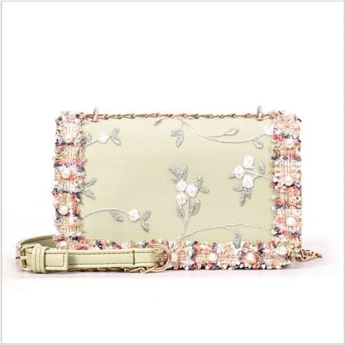 High Quality Small Bag Women 2020 New Four Seasons Leisure Versatile Messenger Bag Chain Shoulder Bag Fashion Cow Leather Flap