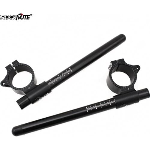 Motorcycle Universial 50mm Scale Fork Tube Clip On Handlebar For Yamaha YZF-R6 2005-2017 YZF750 / YZF R1 1998-2002 2004-2018