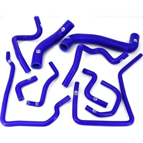 Silicone Radiator Coolant Hose Kit For SUBARU IMPREZA ver10 GRB GRF STI WRX (10PCS) red/blue/black