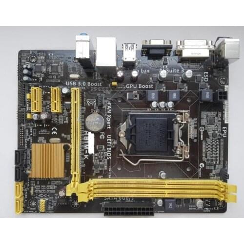 Asus H81M-K Desktop Motherboard H81 Socket LGA 1150 i3 i5 i7 DDR3 16G UEFI BIOS Original Used original motherbaord Hot Sale
