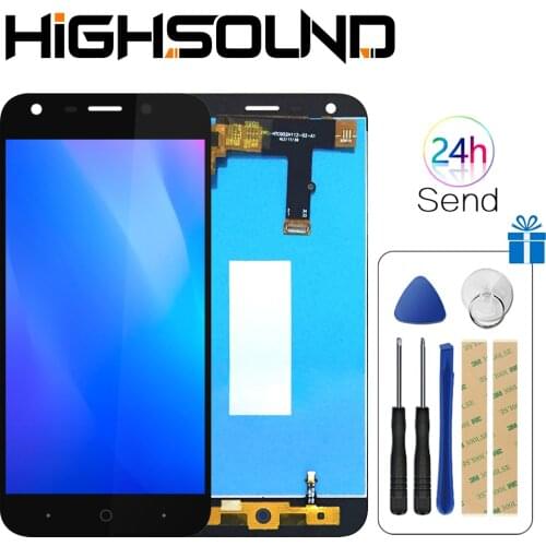 Original 5.2 inch ZTE Blade A6/A6 Lite A0620 LCD Display and Touch Screen Screen Digitizer Assembly Replacement black white gold