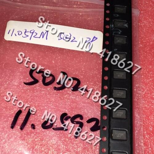 50PCS SMD passive crystal 5 * 3.2MM 11.0592 11.0592MHZ 5032 2 pin resonator 2P New spot Quality Assurance