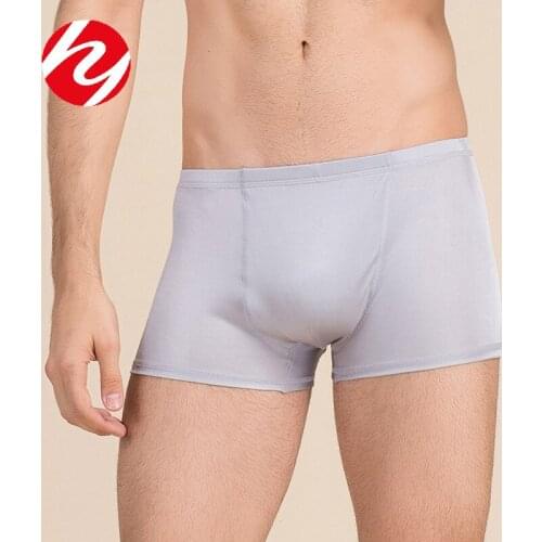 Real silk Men Boxer Shorts Men Underwear Male Mens Underwear Boxers Homme Boxershorts Panties Underpants Man for Family Sexy