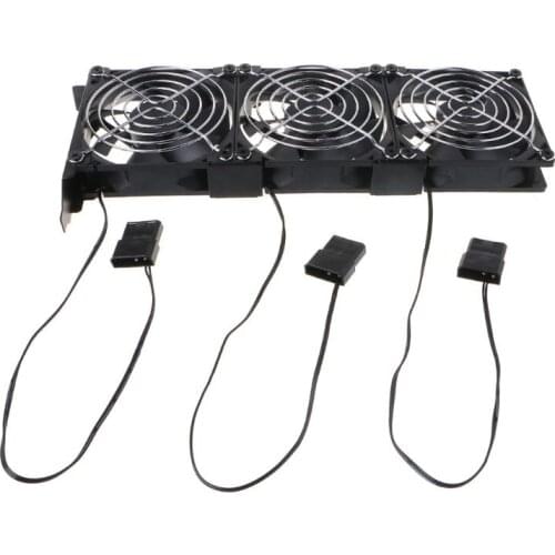 Universal Desktop Computer VGA Cooler Partner Ultra Quiet Chassis PCI CoolingFan 667C