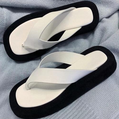 New 2020 Casual Shoes Women Sandals Summer Style Fashion Flip Flops Top Quality Flats Solid Sandal Slippers
