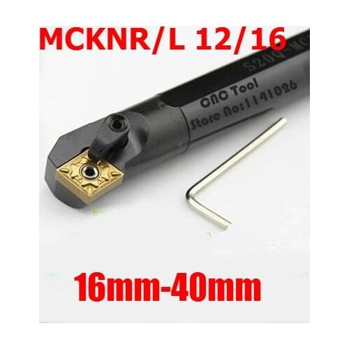1PCS S20R-MCKNR12 S25S-MCKNR12 S32T-MCKNR12 S40T-MCKNR12 MCKNL12 20mm 25mm 32mm 40mm the Right/Left Hand CNC Turning Lathe tools