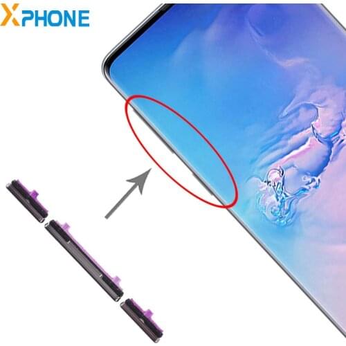 10 Set Side Keys for Samsung Galaxy S10 / Galaxy S10+ Mobile phone accessories for Samsung Galaxy S10 / Galaxy S10 plus