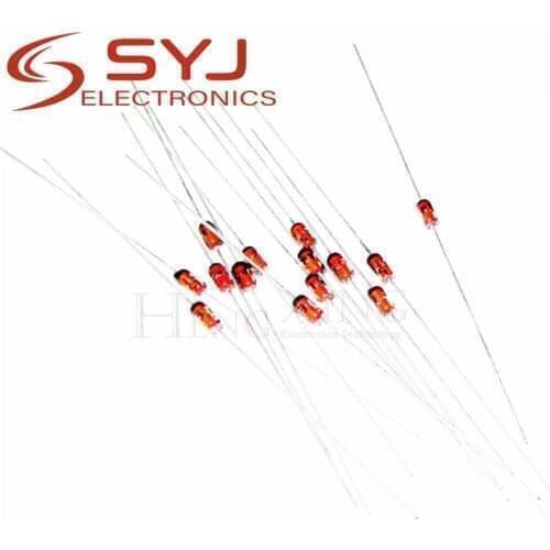 100pcs/lot 1W Zener diode DO-41 3V 3V3 3V6 3V9 4V3 4V7 5V1 5V6 6V2 6V8 7V5 8V2 9V1 10V 11V 12V 13V 15V 1N4733A 1N4742A 1N4728A