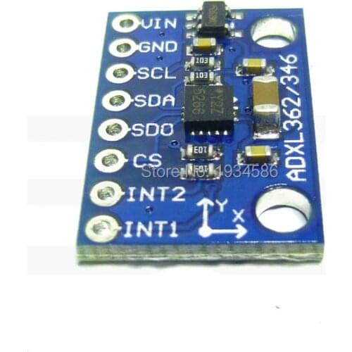 3-Axis Digital 13bit ADXL346 Sensor Accelerometer Acceleration Of Gravity Tilt Module I2C/SPI Replace ADXL345 Accelerometre