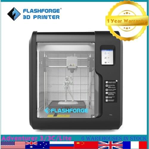 Flashforge Adventurer 3/3C/3 Lite Self Leveling 3d Printer Internal Camera Heat Bed Filament Detection impresora 3d for Home Use