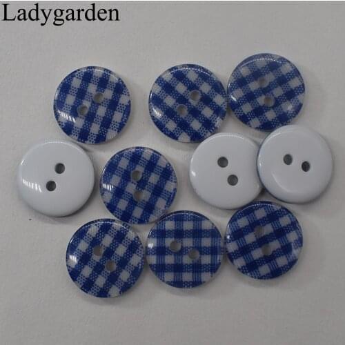 50pcs Mixed Buttons 11.5MM/13MM/15MM/18MM High Quality Round Resin Buttons Sewing on Shirt Handmade Baby Buttons Plastic Buttons