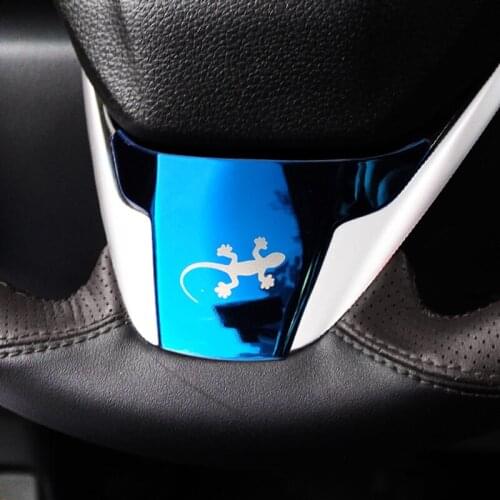 Car Accessories for Honda Civic 2016 2017 2018 2019 2020 2021 Car Steering Wheel Decorative Cover Sequins Emblem Badge Sticker
