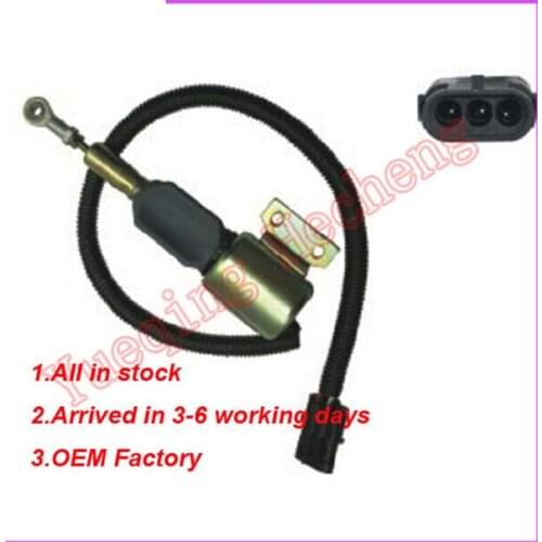 Diesel engine stop solenoid 3935429