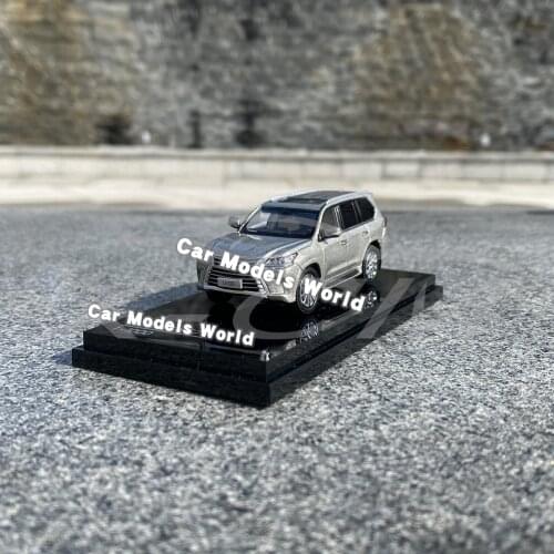Diecast Car Model for LX570 1:64 (Silver) + SMALL GIFT