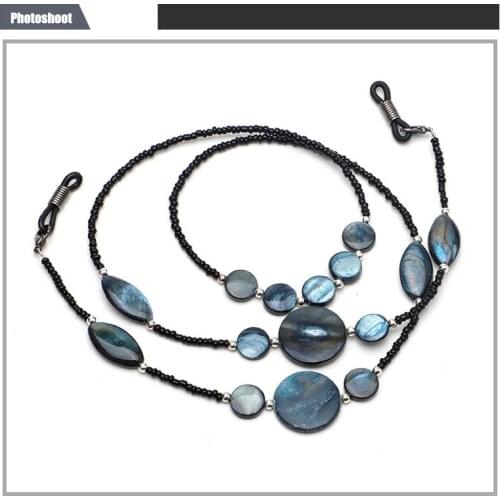 Fashion Diamond Black Mask Chains Hanging Rope Mask Comfort Belt Adjustable Glasses Chain Anti Slip Neck Mask Langyard Ropes