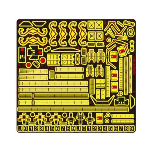 Military model accessory upgrade kit for 1/700 Royal Navy Bangor minesweeper