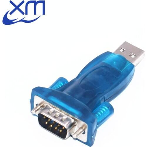 1pcs HL-340 New USB to RS232 COM Port Serial PDA 9 pin DB9 Adapter support Windows7-64 I82