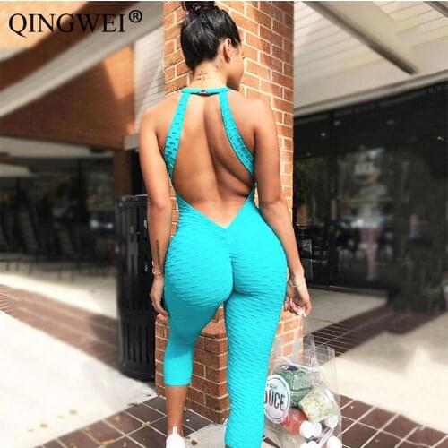 Женские пляжные комбинезоны QINGWEI China At AliExpress