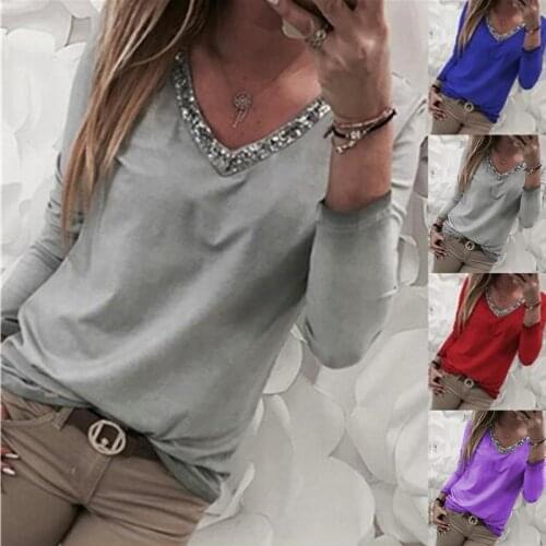 Quelina Women's Plain T-shirts