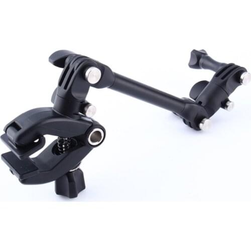 Adjustable Instrument Music Jam Mount for GoPro Hero 8 7 6 5 SJCAM Yi 4k h9 Sport Camera Go Pro Guitars Drums Mic Stands Holder