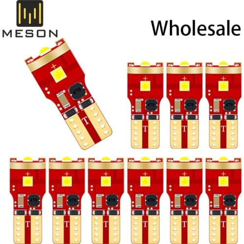 T10 W5W 3030 LED 3smd 194 168 501 Canbus Bulb Interior Light Car Reading Wedge Parking License Plate Door Lamp 12V