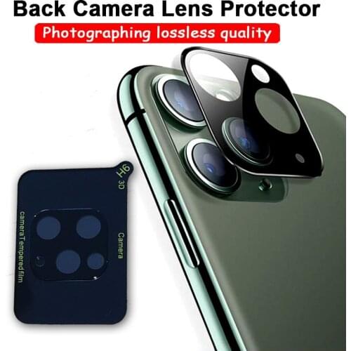 50PCS For IPHONE 12 PRO MAX/11 PRO MAX/12 mini 3D Back Camera lens Tempered Glass screen protector Film