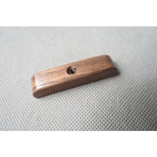1PCS BLACK WALNUT THUMB REST FOR BASS GUITAR thumbrest #249