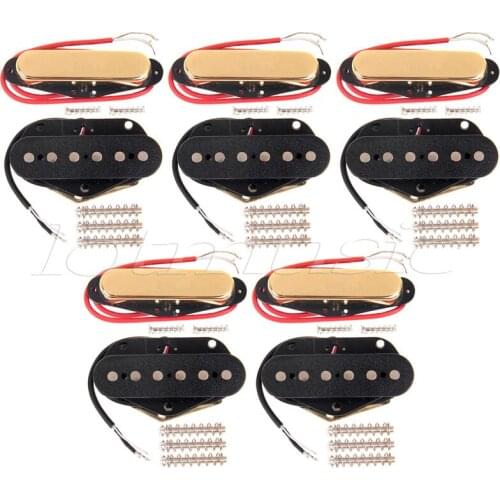 10Pcs Single Coil Guitar Pickup Neck and Bridge Pickup For Fender Tele replacement