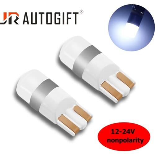10xSignal Lamp 2835 T10 3528 2Led Car Bulb W5W T10 Led Lamps For Cars 12-24V nonpolarity Auto Clearance Backup Light Car Styling